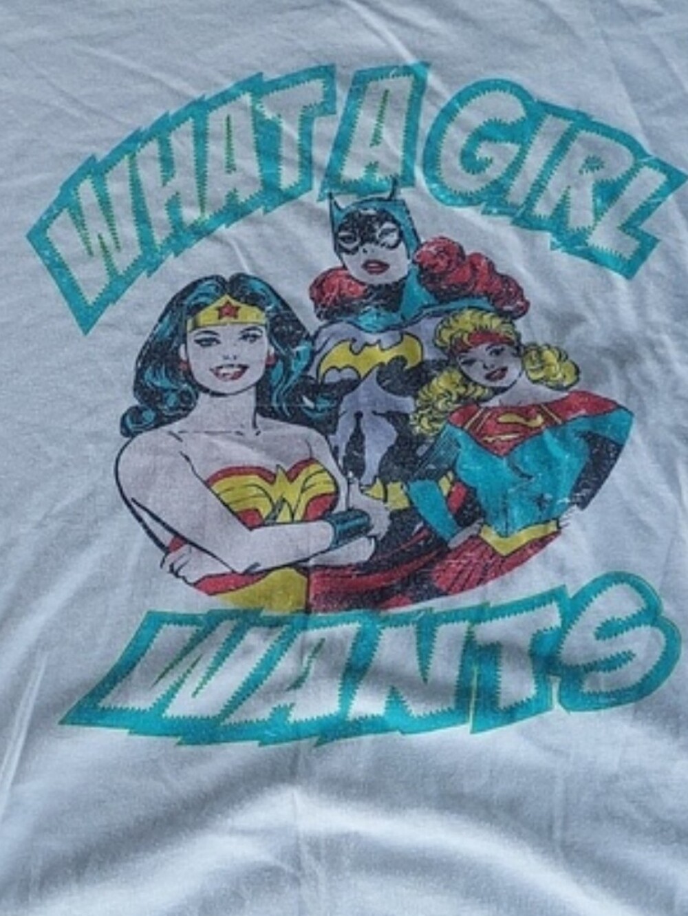 DC Comics "What A Girl Wants" Superhero💥Girls 2 T-Shirt Bundle - Picture 8 of 9